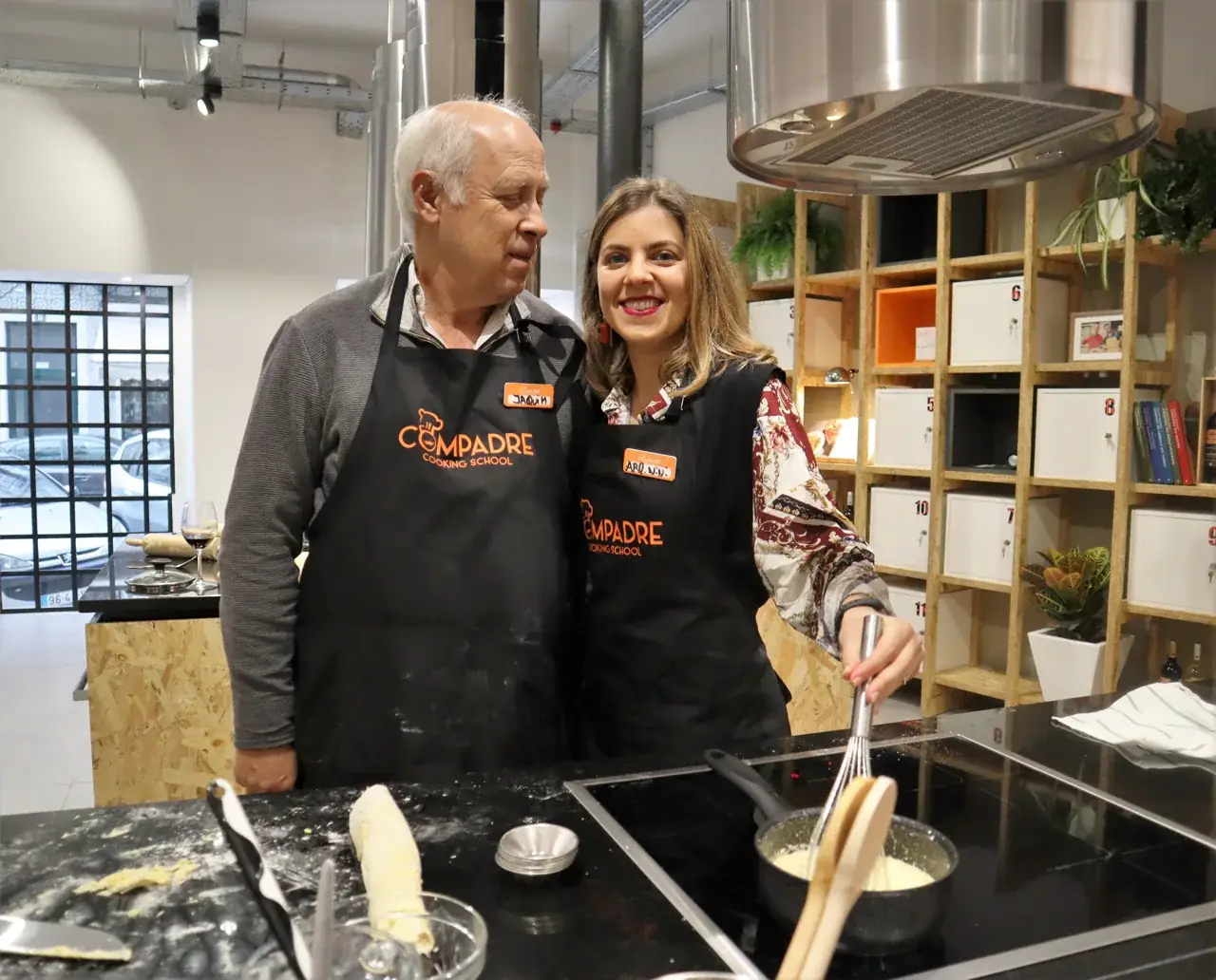 Momentos reais nas experiências da Compadre Cooking School